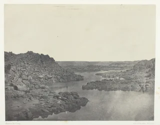 Utgång från den första katarakten, övre Egypten, 184951, tryckt 1852.