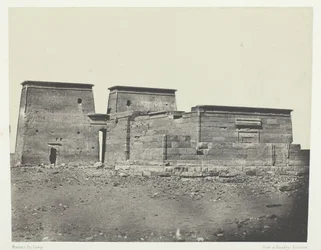 Ancient Pselcis Dakkeh Temple, Nubia, 184951, tryckt 1852.