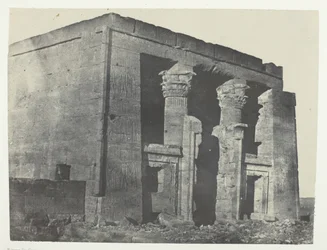 Temple De Dakkeh, Naos, Nubia, 184951, tryckt 1852.