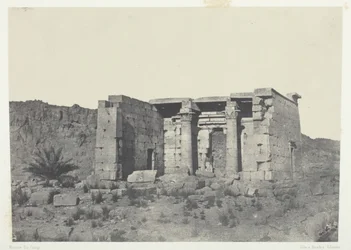 Temple of Tafeh Ancient Taphis, Nubia, 184951, tryckt 1852.