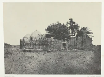 Cidi-Abdellah-el-Marabouts grav, övre Egypten, 184951, tryckt 1852.