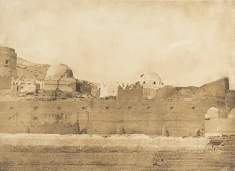 Muslimska gravar i Siut, 1849-50.