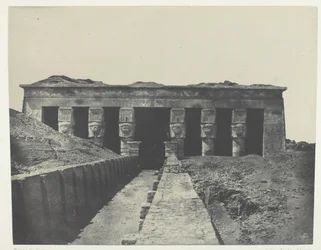General View, Great Temple of Dendera Teutyres, övre Egypten, 184951, tryckt 1852.