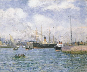 Avgång från Havre, 1905