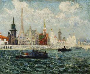 Paviljongerna, internationella utställningen i Paris, 1900
