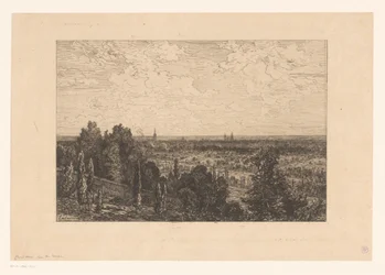 Utsikt över Cenon Bordeaux Vue de Cenon