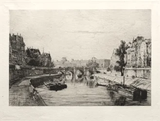 Utsikt från Pont St. Michel