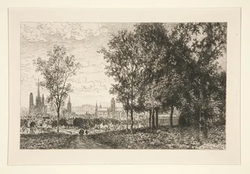 Utsikt över Rouen
