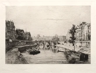 Vy tagen från Pont S. Michel.