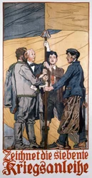 WW1 "Prenumerera på 7:e krigslånet"