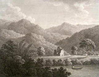 Vy över Mission of St. Fidèle