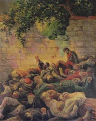 Avrättning av kommunarderna vid "Mur des Federes"