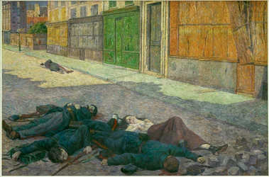 Pariskommunen 1871 (olja på duk)