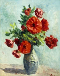 Vas med blommor; Vas med blommor, 1925-1930