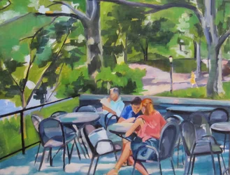 Park Café-scenen