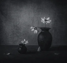 Avtynande blomsterstilleben