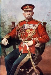 Sir Henry Evelyn Wood, engelsk fältmarskalk och mottagare av Victoria Cross, 1902.