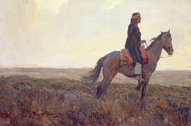 The Navajo (olja på duk)