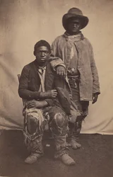 Våra spanare och vägvisare 1863 i Baton Rouge, Louisiana, 1863.