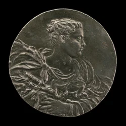 En ung kvinna från Venedig i klänning och mantel, ca. 1563.