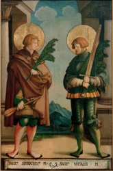 De heliga Sebastian och Vitalis