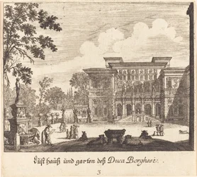 Borghese palats och trädgårdar