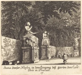 Trädgårdar, kardinal Deti, Frascati