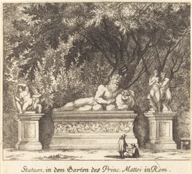 Prins Matteis trädgårdar, Rom