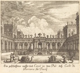 Palats och kanal, kardinal av Ferrara, Tivoli