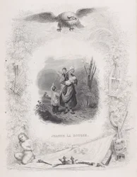 Jeanne the Redhead, från Bérangers sånger, 1829.