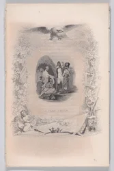 Asylfältet från Bérangers sånger, 1829