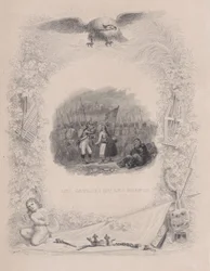 Gallerna och francerna, från Bérangers sånger, 1829
