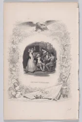 Den gode gamle mannen från Bérangers sånger, 1829.