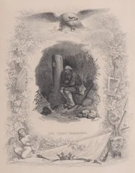 The Old Vagabond, från The Complete Works of Béranger, 1829.