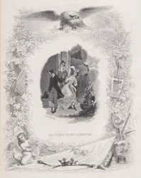 Det är No Longer Lisette, från The Songs of Béranger, 1829. Skapare: Melchior Péronard, Auguste Blanchard I.