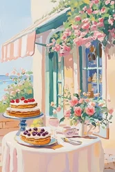 Franskt dessertcafé
