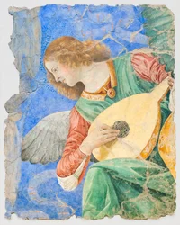 Musikskapande änglar, omkring 1480