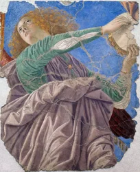 Musikerängel av Melozzo da Forli, ca 1480 (fresk)