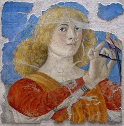 Musikerängel av Melozzo da Forli, ca 1480 (fresk)