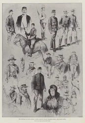 Problemet i Sydafrika, sydafrikansk polis, kämpande boer och andra typer