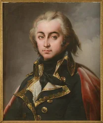 Jean Baptiste Cyrus de Timbrune de Thiembronne, greve av Valence (1752-1822), känd som Valence - av Blondel, Merry Joseph (1781-1853). Olja på duk. Mått: 65x54cm. Privat samling