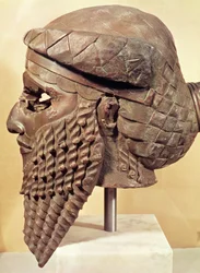 Huvud av Sargon I (ca 2334-2279 f.Kr.) 2400-2200 f.Kr.