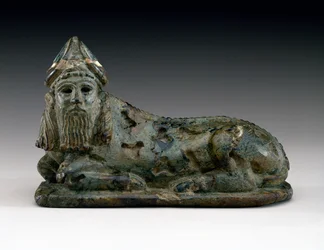 Gudomens Lama, ca 2100-2000 f.Kr. (serpentin)