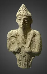 Nergal, den mesopotamiska krigsguden, ca 800-700 f.Kr.