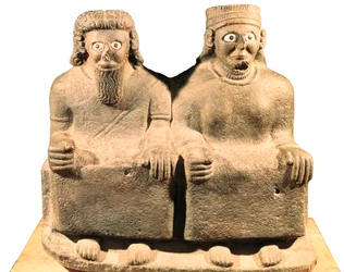 Guden Hadad och gudinnan Ishtar