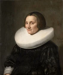 Porträtt av Caecilia van Beresteyn