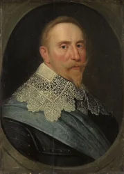Portrait of Gustav II Adolf