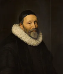 Porträtt av Johannes Wtenbogaert