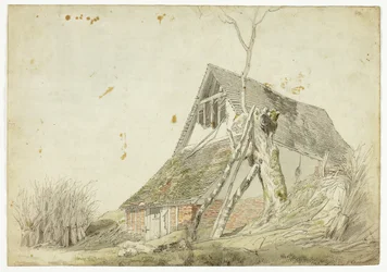 Bondgård i ruiner