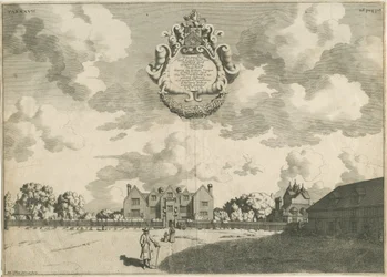Bentley Hall: kopparplåtgravyr, nd [1653 - 1686]